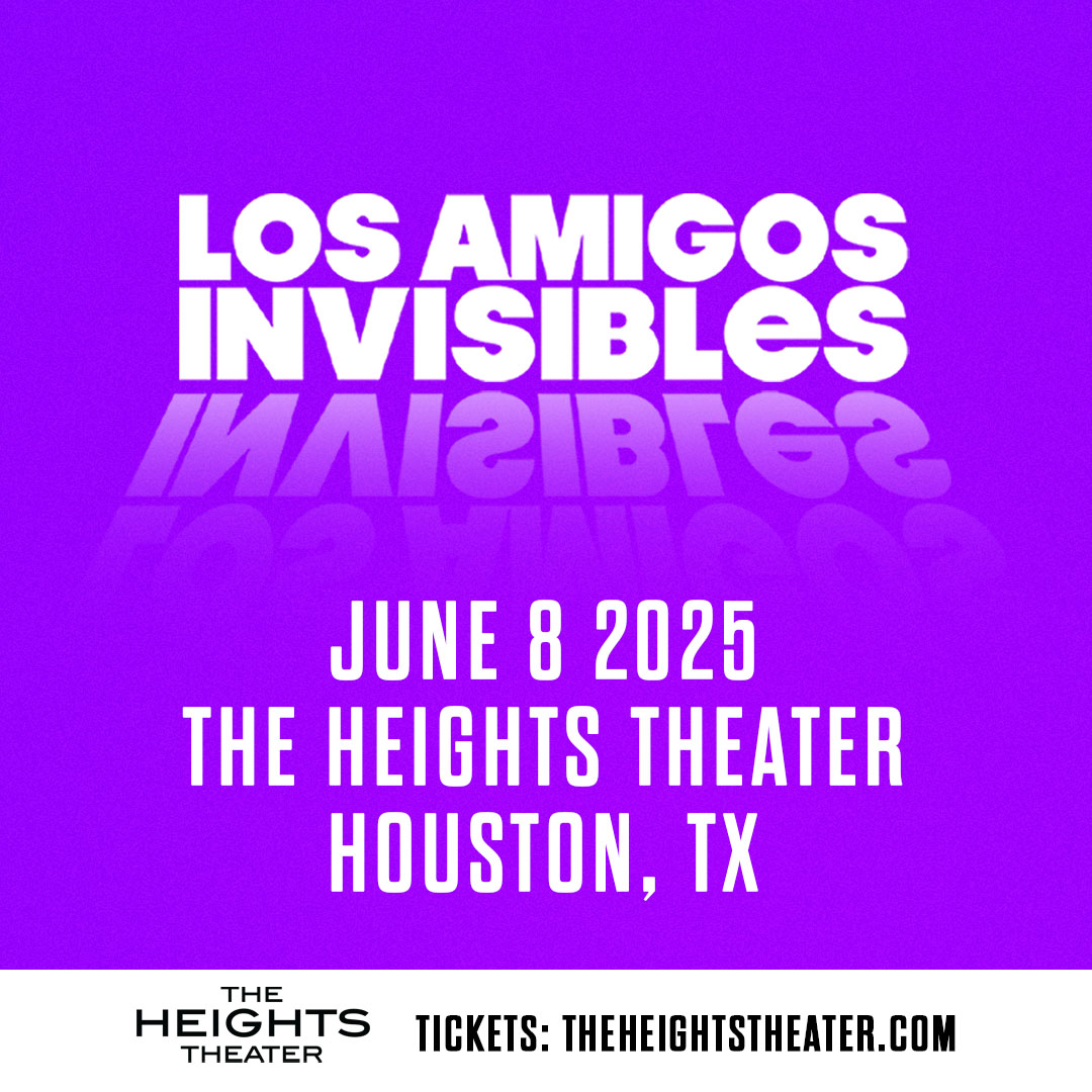 🔥 ¡HOY HOUSTON se prende con
#WikiWiki! 🔥
Llegó el momento de soltar el cuerpo y dejar que el
funk, el disco y la sabrosura hagan lo suyo 🕺💃

Esta noche nos vemos en #theheightstheater ¿Están
listos?
#LosAmigosInvisibles #HoyEnHouston