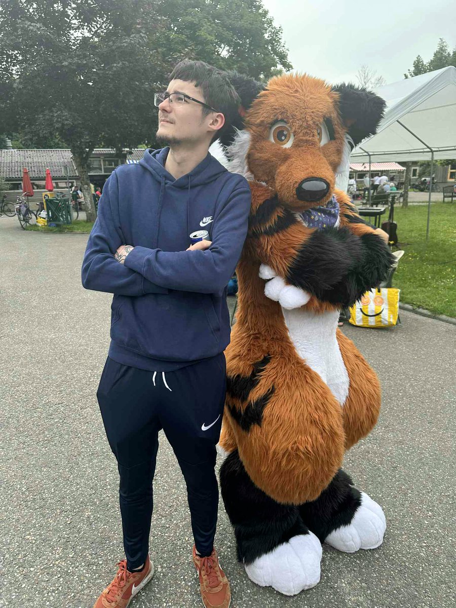 My favourite human is joining #fursuitfriday