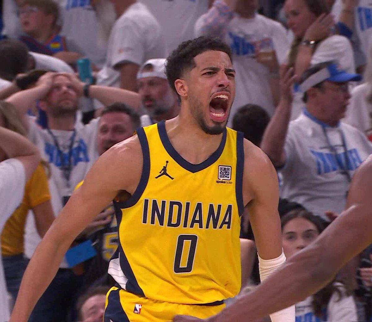 PACERS STEAL GAME 1 OF THE FINALS WITH ANOTHER COMEBACK WIN 🤯

INDIANA 1-0.