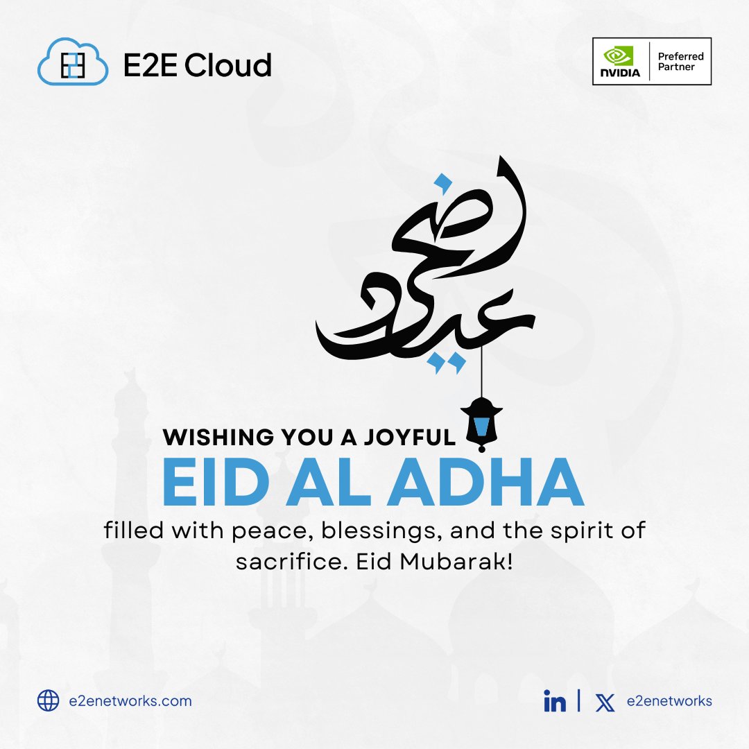 e2enetworks's tweet photo. From debugging errors to celebrating Eid – we’ve earned this joy. Eid Mubarak from all of us at E2E Cloud! https://t.co/CTmjL8T6uK