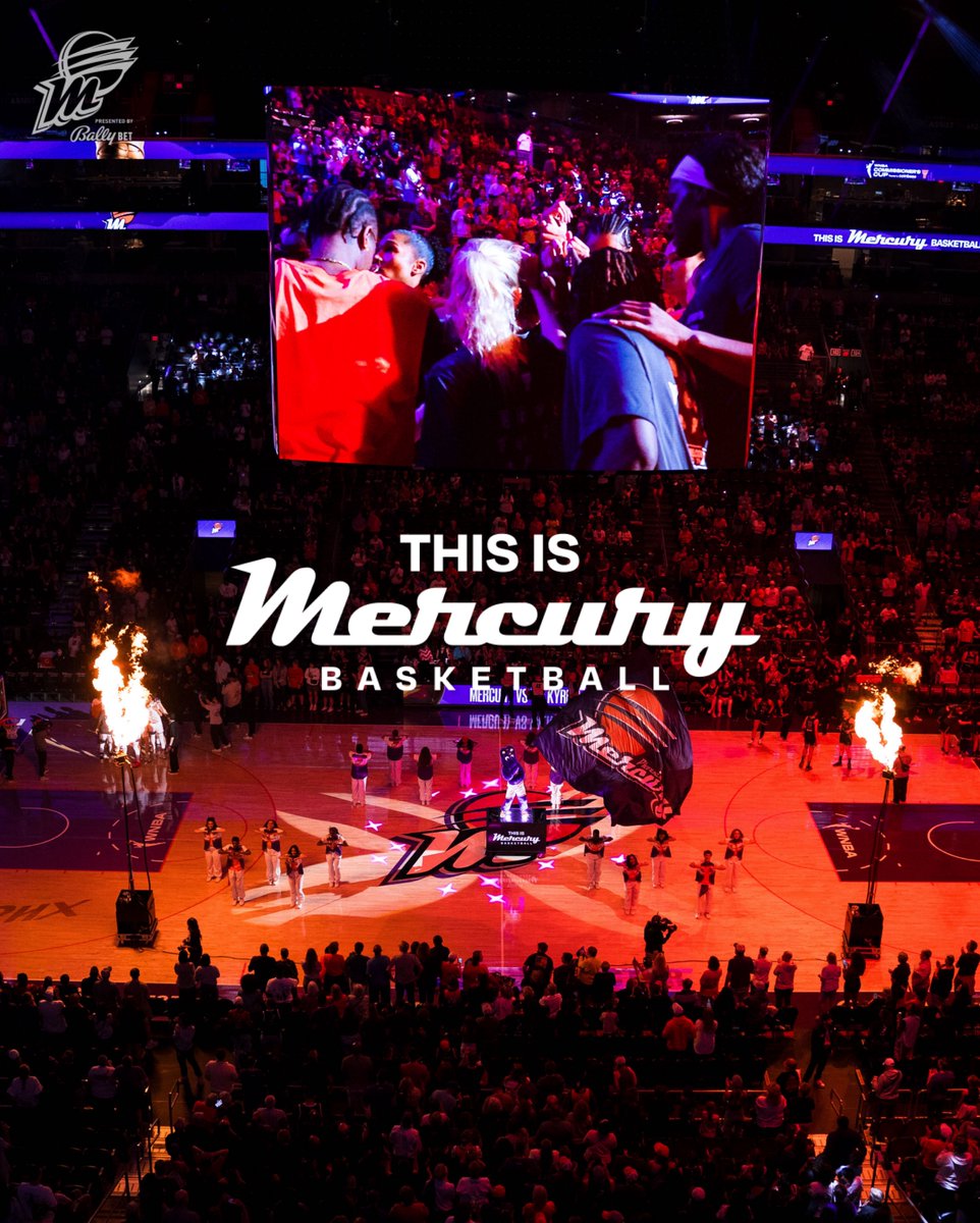 The energy of the X-Factor on any night of the week. 

This Is Mercury Basketball.