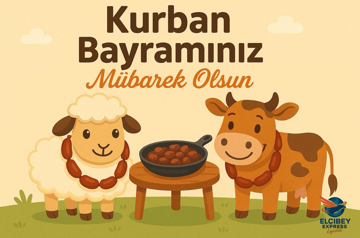 Kurban bayramınız mübarek olsun. 

#ElçibeyExpressLojistik #Elçibey #Express #Lojistik #nakliye #şehirlerarası #sehirlerarasinakliyat #şehiriçi #sehiricinakliyat #kurban #kurbanlik #kurbanbayramı #kurbanbayramınızmübarekolsun #kurban2025