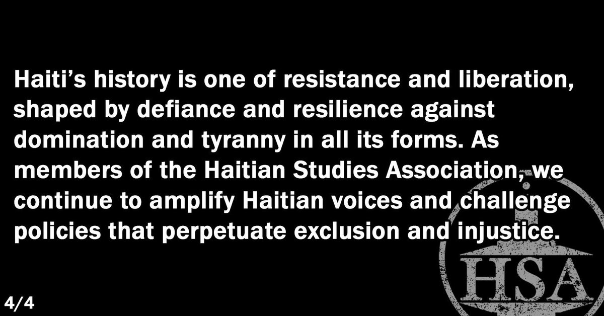 Statement Denouncing the June 4, 2025, US Travel Ban 

haitianstudies.org/2025/06/statem…
