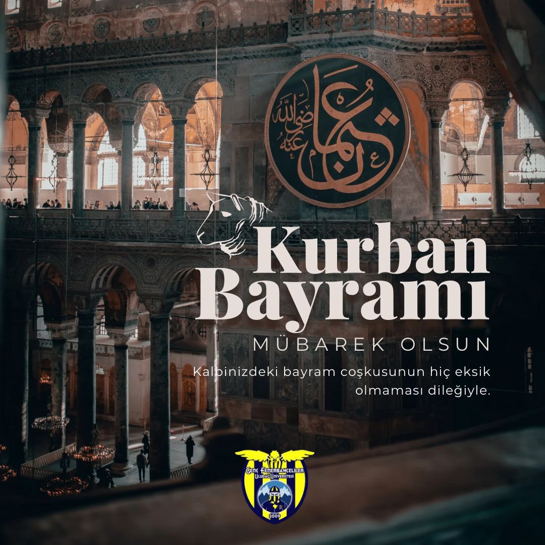 Mübarek Kurban Bayramı’nızı sevdiklerinizle beraber sağlıklı ve huzur içinde geçirmenizi dileriz. 

#UNIGFB