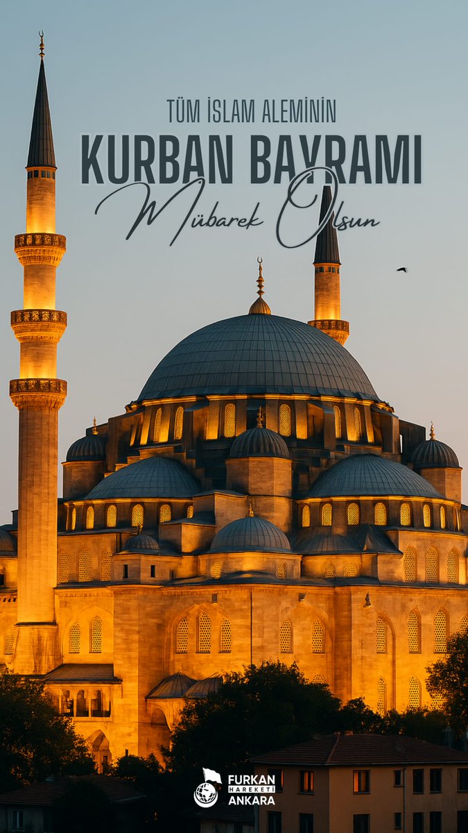 📌Kurban bayramımız mübarek olsun!

#EidMubarak
#KurbanBayramı