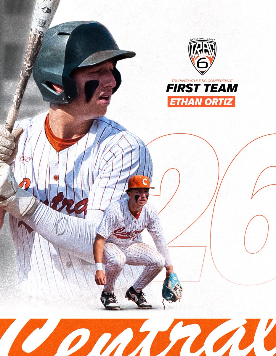 centralball's tweet photo. Congratulations to Ethan Ortiz on being selected to 1st Team All-TRAC! https://t.co/C6iEqXBkVC