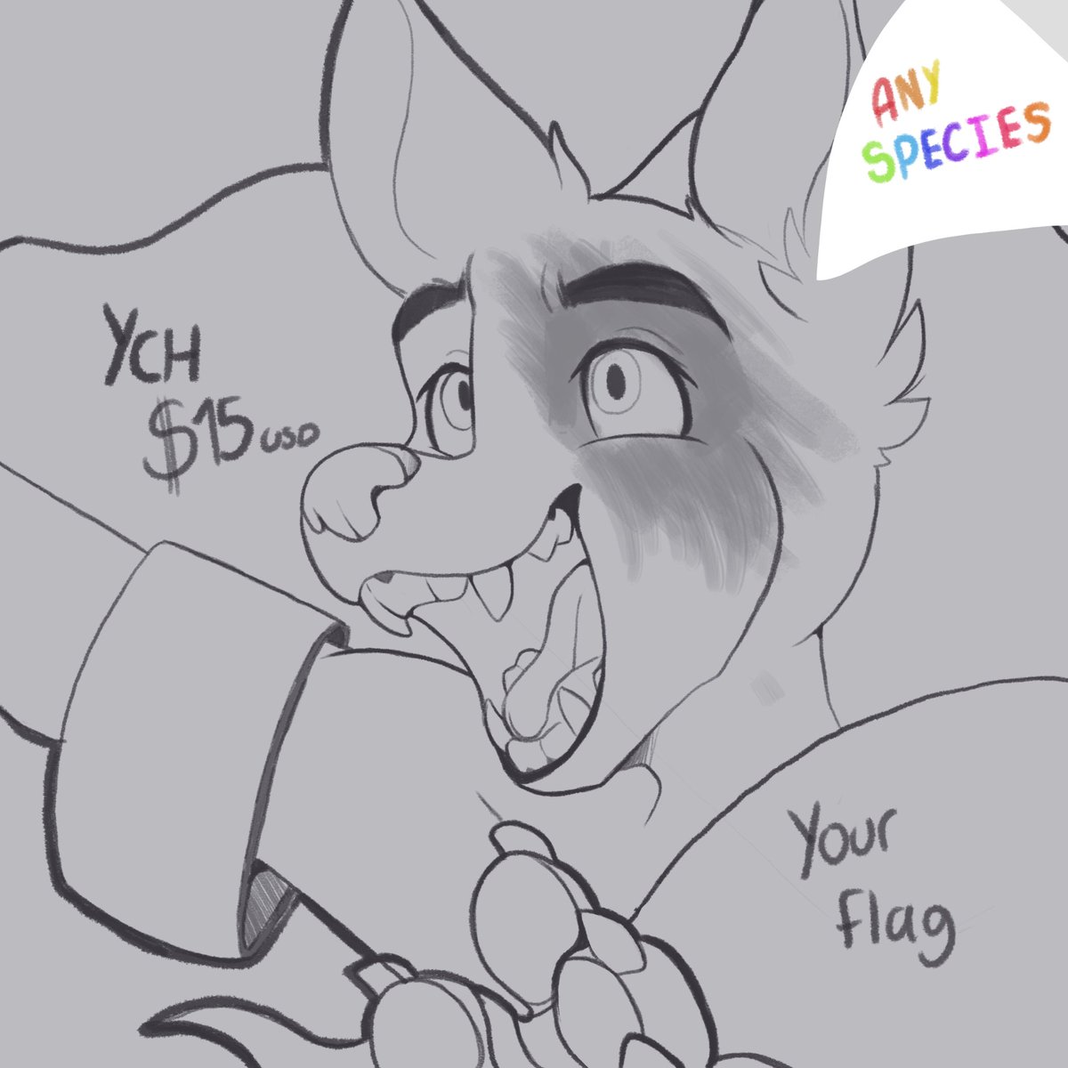 Pride flags are available for purchase🏳️‍🌈, it's time to be yourself. ✨✨🤘🌟🌟❤️🏳️‍🌈
Just DM or Request a commission on my ko-fi store ☕
#PrideMonth  #furry #furrycommission