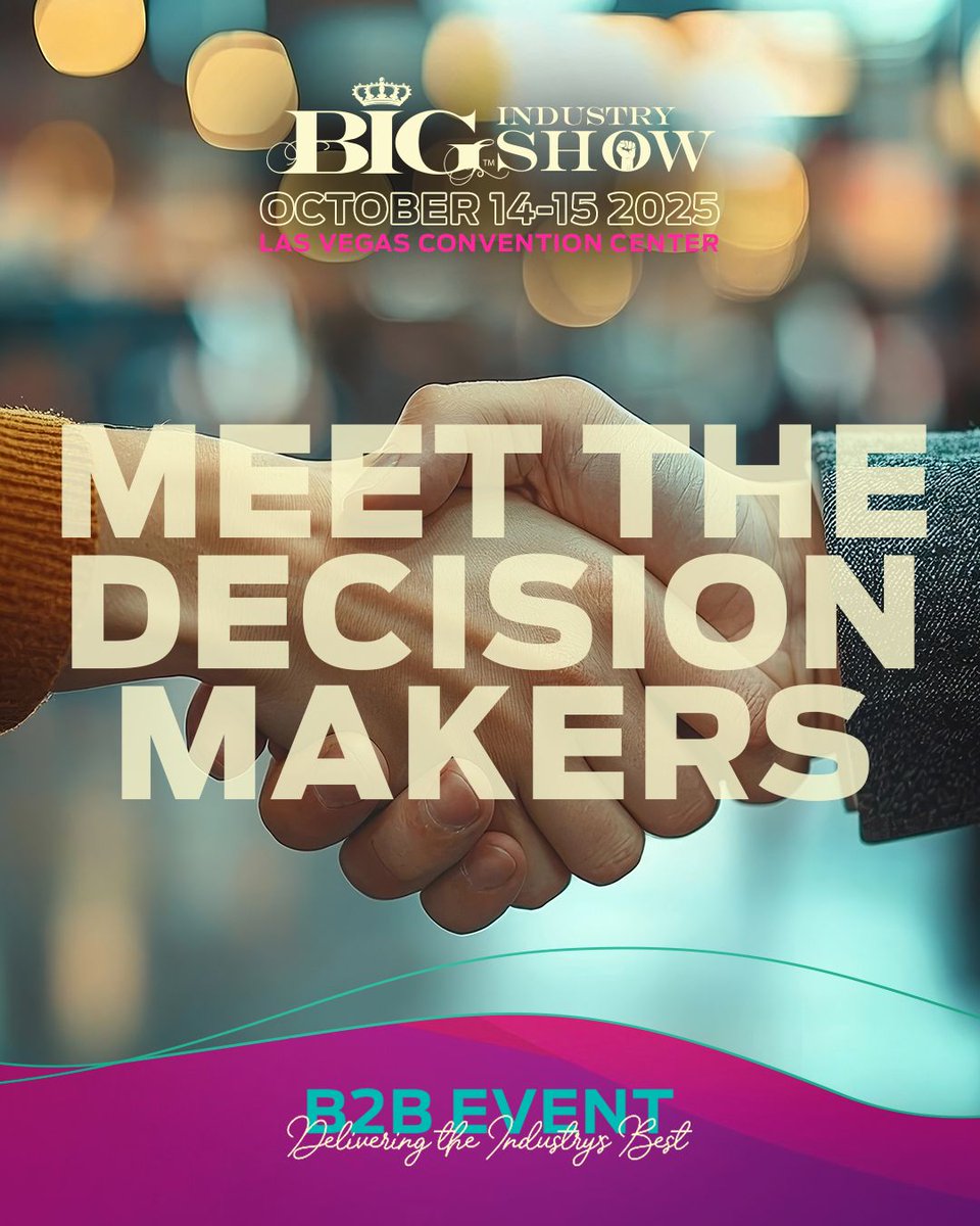 Meet the Decision-Makers
You don’t just meet buyers – you meet the decision-makers. The BIG Industry Show is where major deals are sealed. Ready to grow your distribution? 🔑 #DealMaking #Wholesalers #Distributors