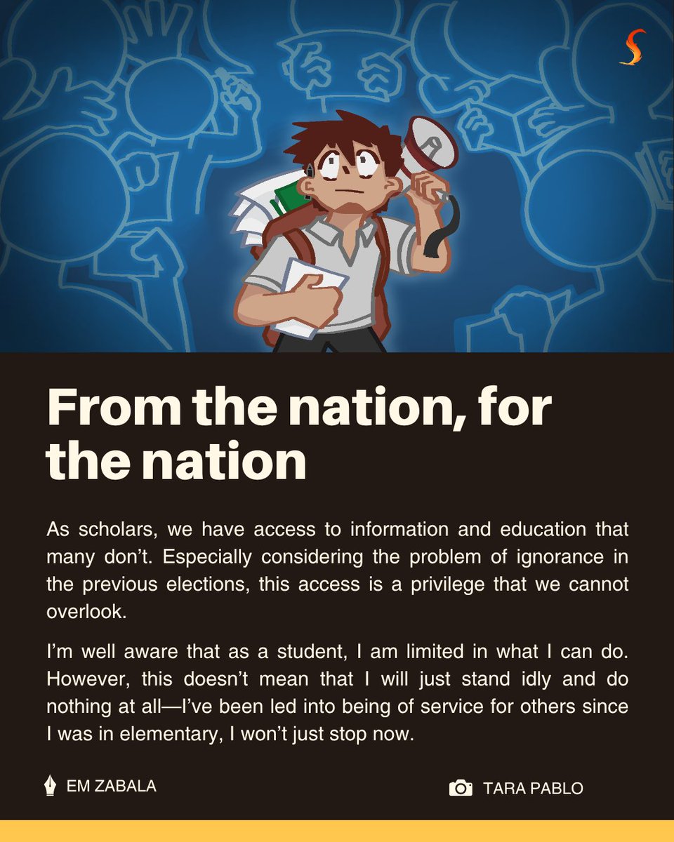 scischo's tweet photo. #COLUMN | "After all, as Pisay scholars, we are scientists of the nation, who are scientists for the nation." Read the full story below.

https://t.co/Rt0apbvA2S https://t.co/wI8OvB4CIY