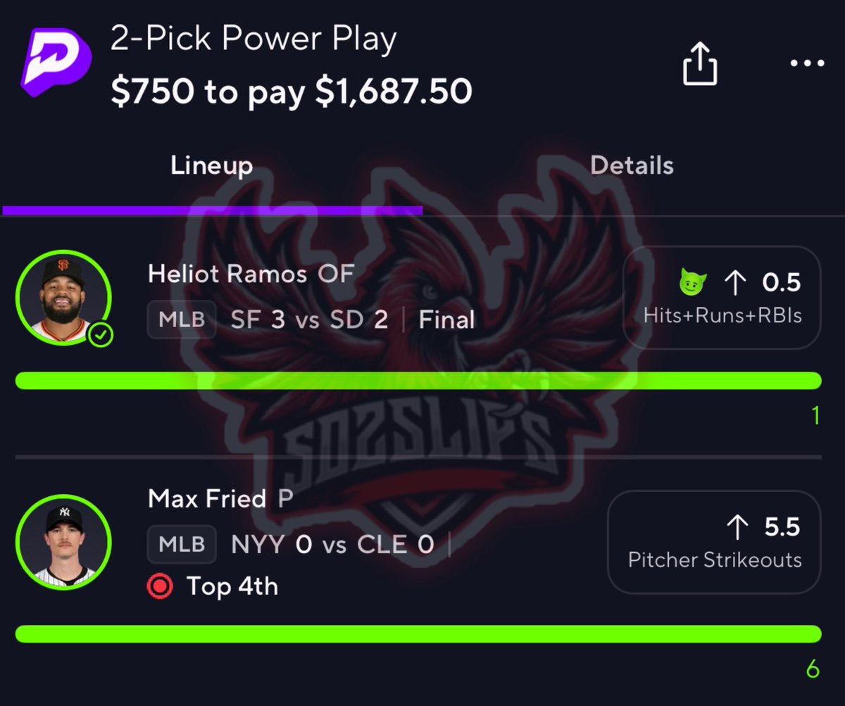 OH MY GODDD IT DOES NOT STOP! 🤯🔥

UP $3,000 IN PROFIT TODAY! 💰

SENDING $250 TO [1] LUCKY PERSON WHO DROPS THEIR CASHAPP AND RTs THIS POST! 🔁🎁 

CS2 AND TENNIS 🎾 DROPPING SOON! ⬇️ 
whop.com/502slips

#PrizePicks | #GamblingX