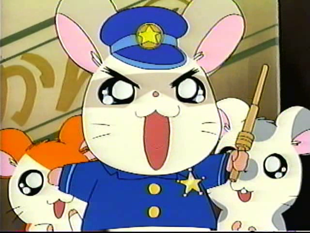 ウキハムくんとたいほくん Episode 140 introduced Ook-Ook and Buster