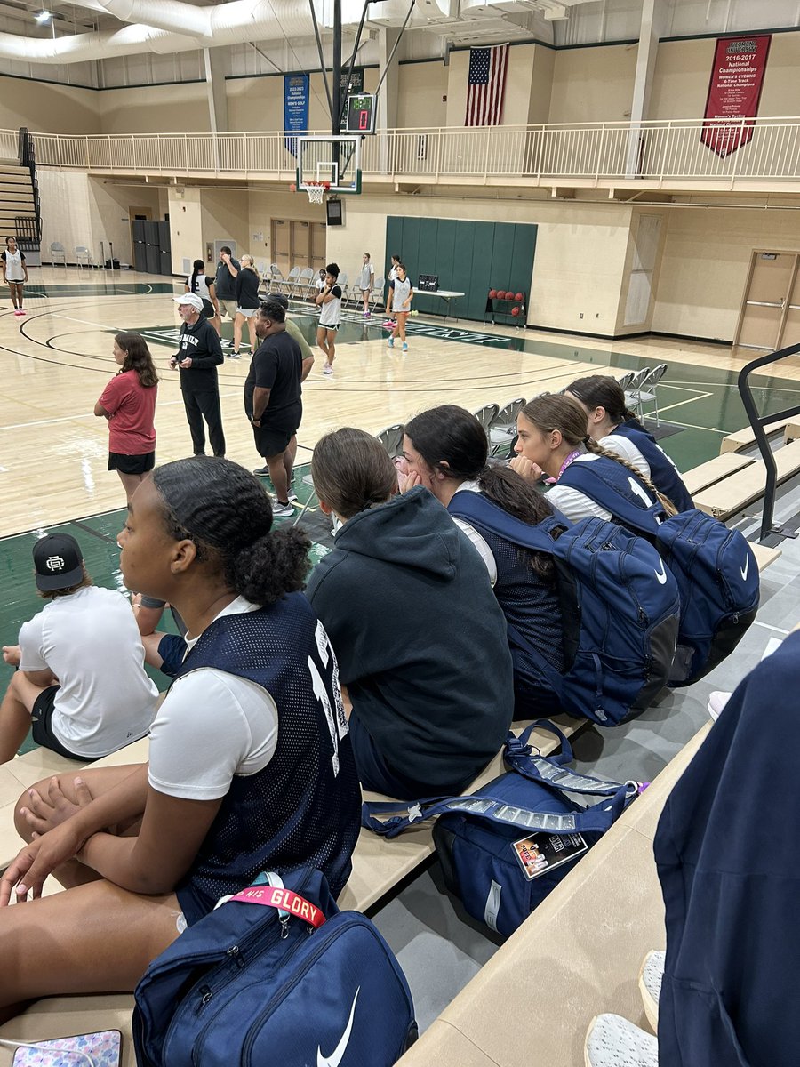 JPII_WBB's tweet photo. That’s a wrap on this year’s FCA team camp. Came away with some wins on the court, but most importantly came away with a win in growing our relationship with each other and our God. Now for some rest before games next week. #SheIsStrong #Glory https://t.co/U7B5sxbRRm