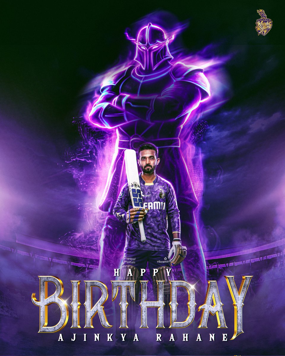 To the knight who leads from the front, Happy birthday Skipper 💜