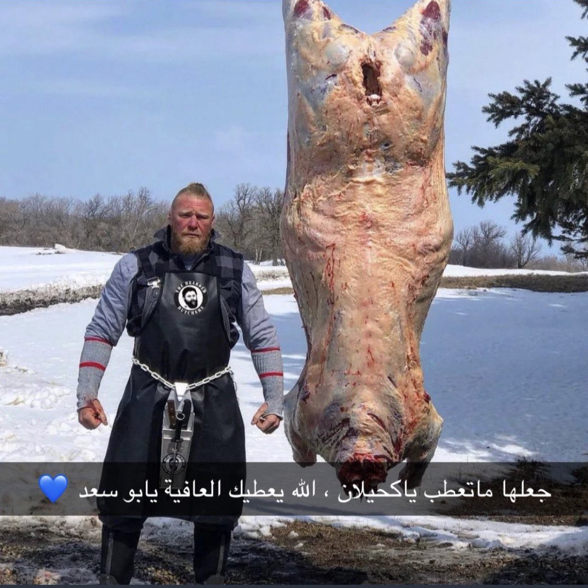 وقته 🍖 😋🔪