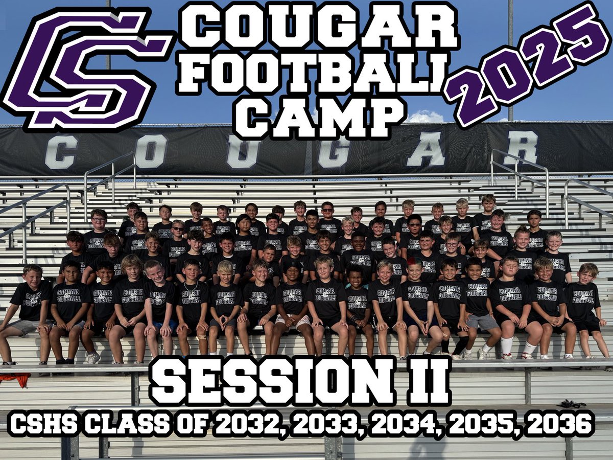 First 11 years: 123-25, 3 state championship appearances, and 1 state title. 

Next 11 years are looking to be even better with these future Cougs in the purple pipeline!