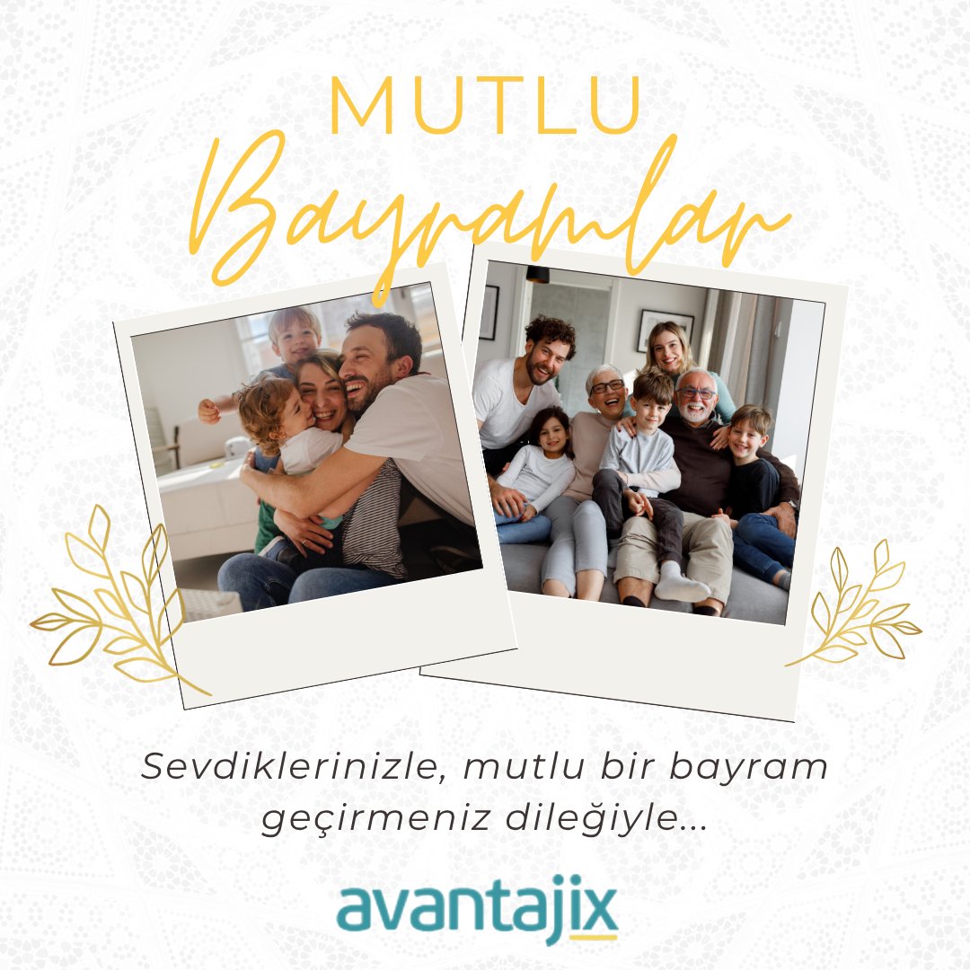 Sevdiklerinizle, mutlu bir bayram geçirmeniz dileğiyle…🍬🍬🍬

#Avantajix #bayram #mutlubayramlar #kurbanbayramı