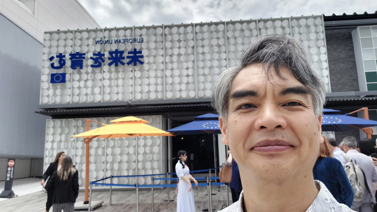 sujiseam's tweet image. First stop at @expo2025_japan: the European Union Pavilion.
Premier arrêt à @expo2025_japan : le pavillon de l'union européenne.