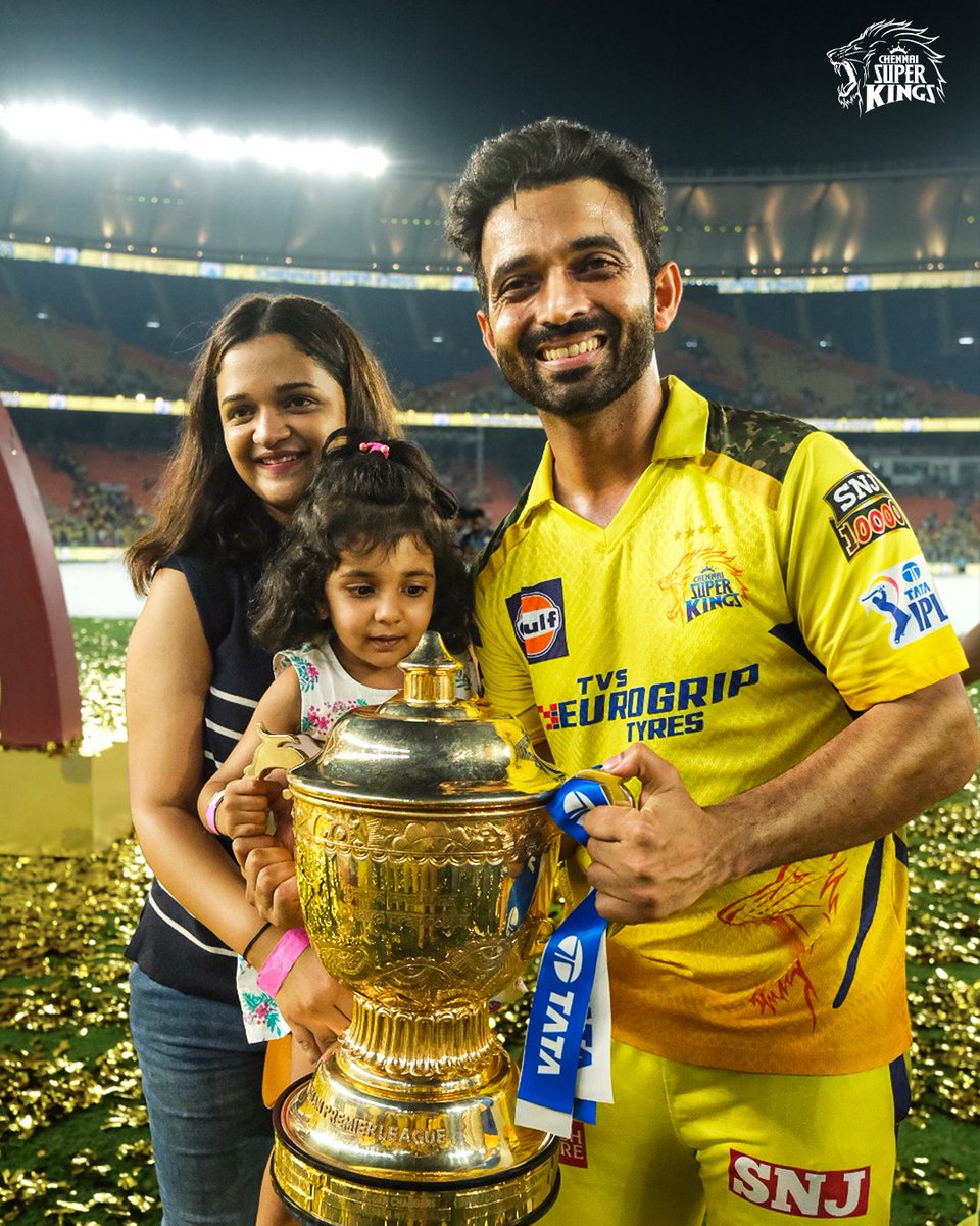 Cool. Calm. Classy.
Happy Birthday to cricket’s calmest warrior, our Ajju! 🦁💛

#WhistlePodu