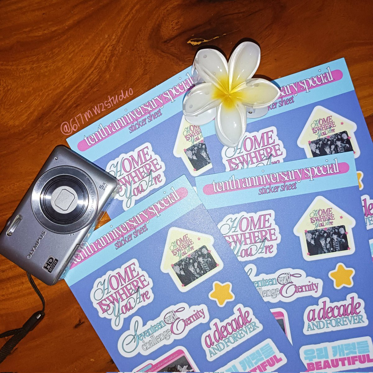 sticker sheets for svt 10th anniv is here! ang ganda lalo in person! 🩷

#617MWZ_UD