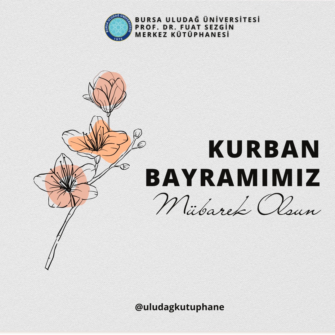 Kurban Bayramımız mübarek olsun.