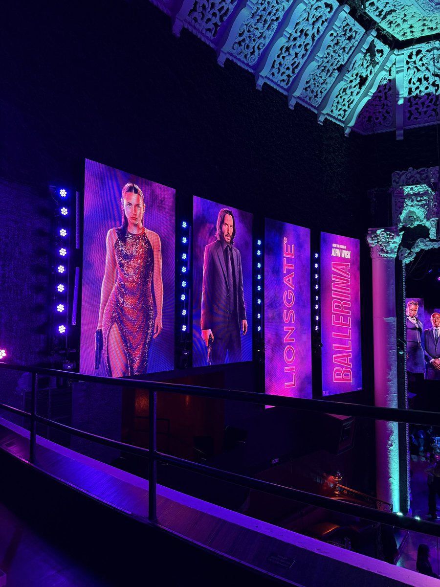 zeistencroix's tweet photo. OD on the screening party of ballerina 

Thanks for the invite

#ballerina #ballerinamovie #premiere #movie #afterparty #avalonhollywood #hollywood https://t.co/9KGWsyGnqT