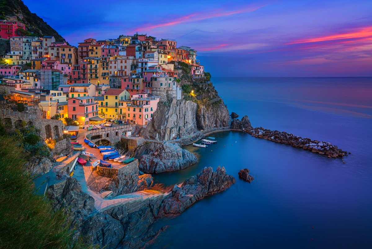 Manarola, Cinque Terre. Took this one 10 years ago. Time flies :D