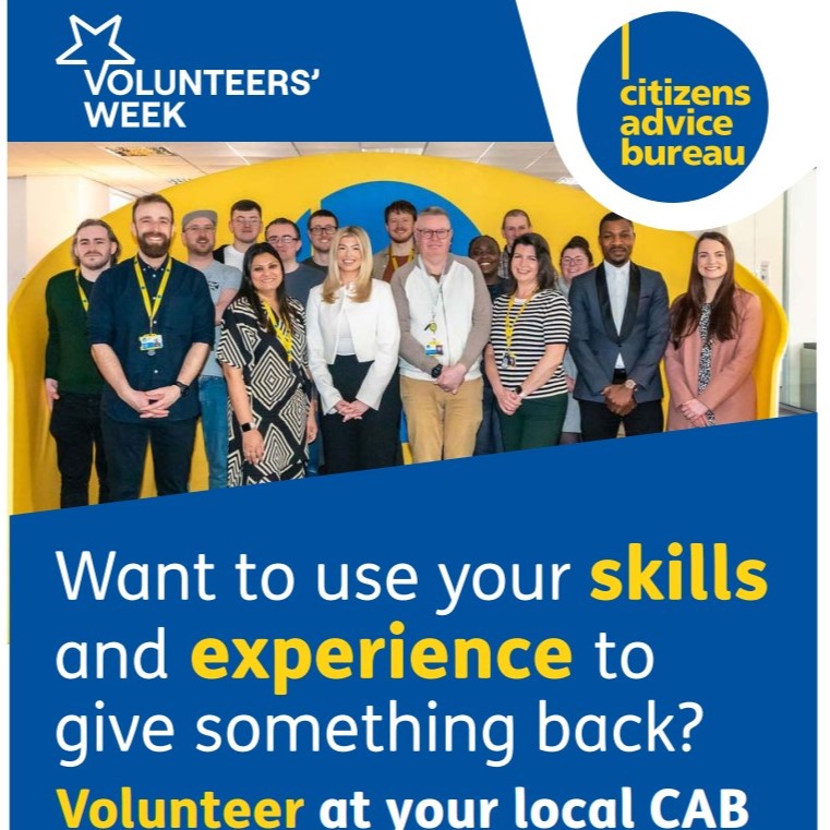 We've had a very busy Volunteer's Week, thanking everyone at Falkirk CAB for all their hard work.

As hard as they work though, there's always someone else in need. Why not sign up to help your community?

📱 01324626070
👉falkirkcab.org.uk/volunteer
#CABVolunteeringScot
