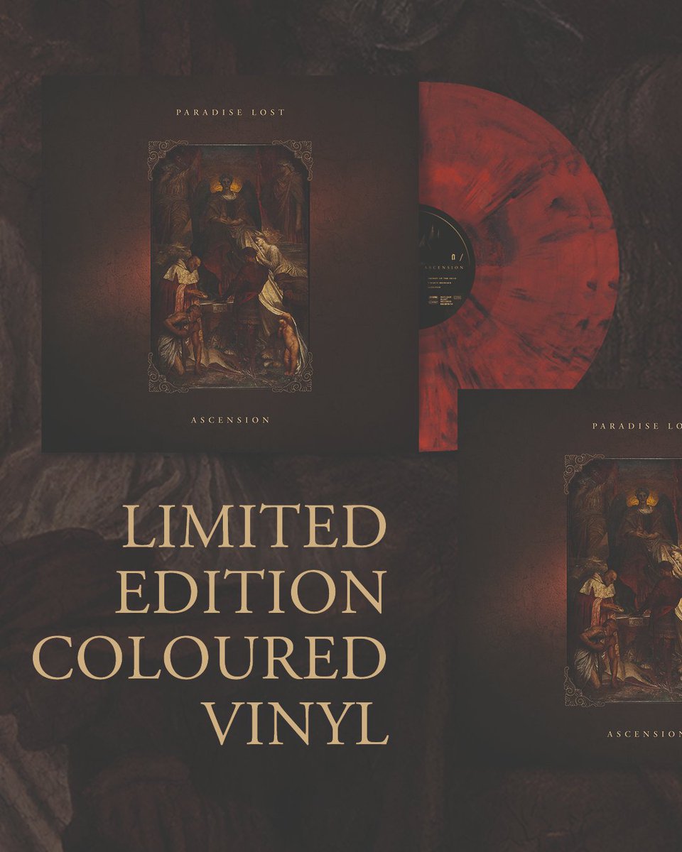 OfficialPL's tweet image. Paradise Lost are pleased to announce their return with Ascension, the band&apos;s 17th studio album, arriving September 19th via Nuclear Blast. You can pre-order the album now on a variety of formats, here: paradiselost.bfan.link/ascension.fpo