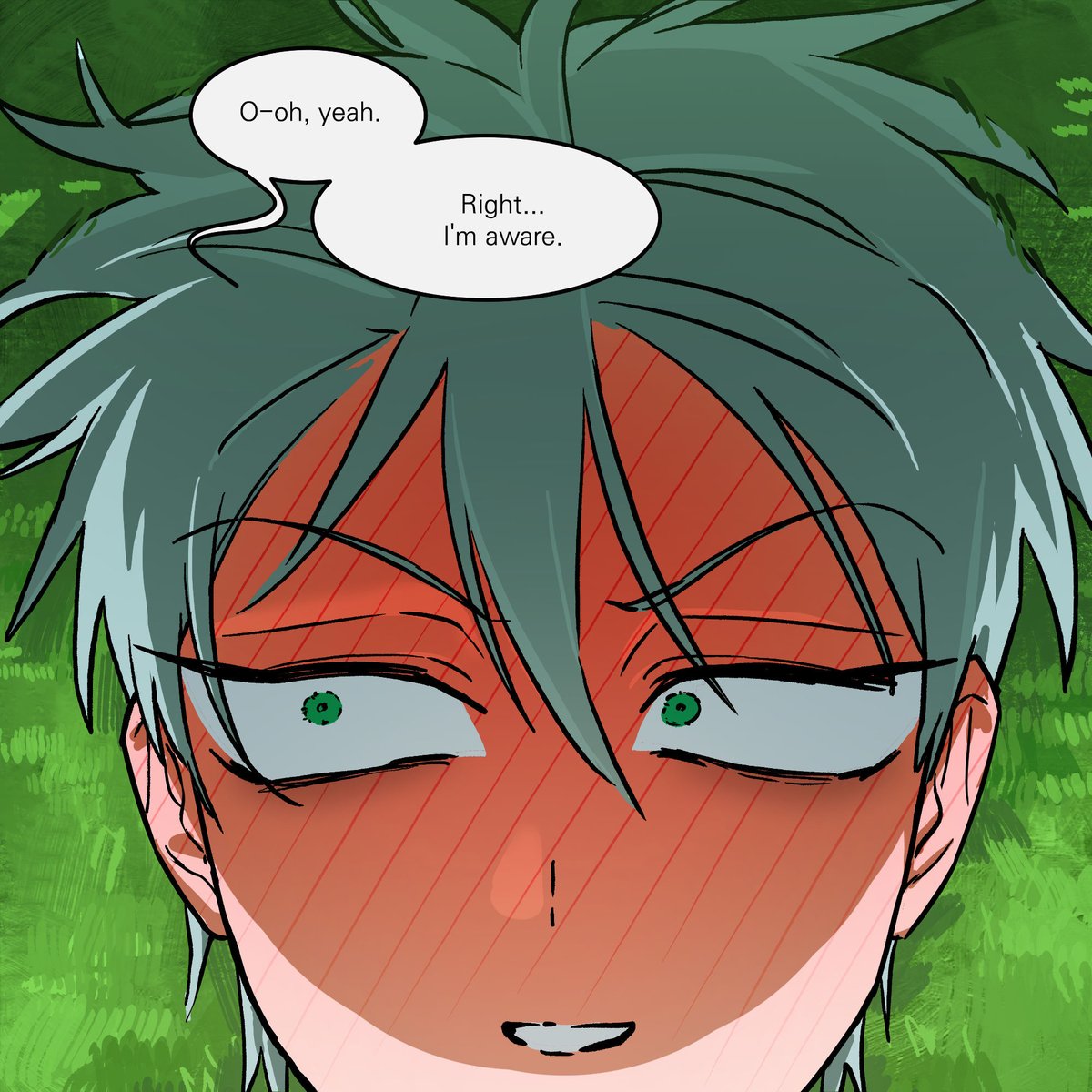 So he knew, didn't he? Even before ALNST started, his feelings were noticed and rejected... he knew this...?!