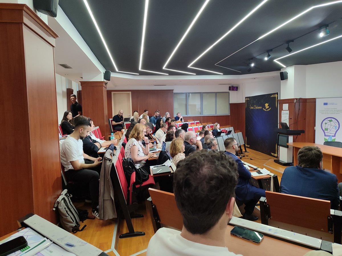 During the SmartWB event organized in Tirana from May 22 to 23, 2025, Vuk Milošević, a UNI team member, had an opportunity to present the WATERLINE project and its achieved results.