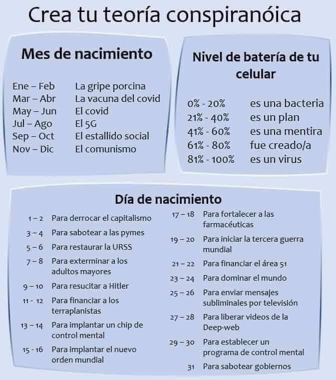 "El 5G es un plan para establecer un programa de control mental"