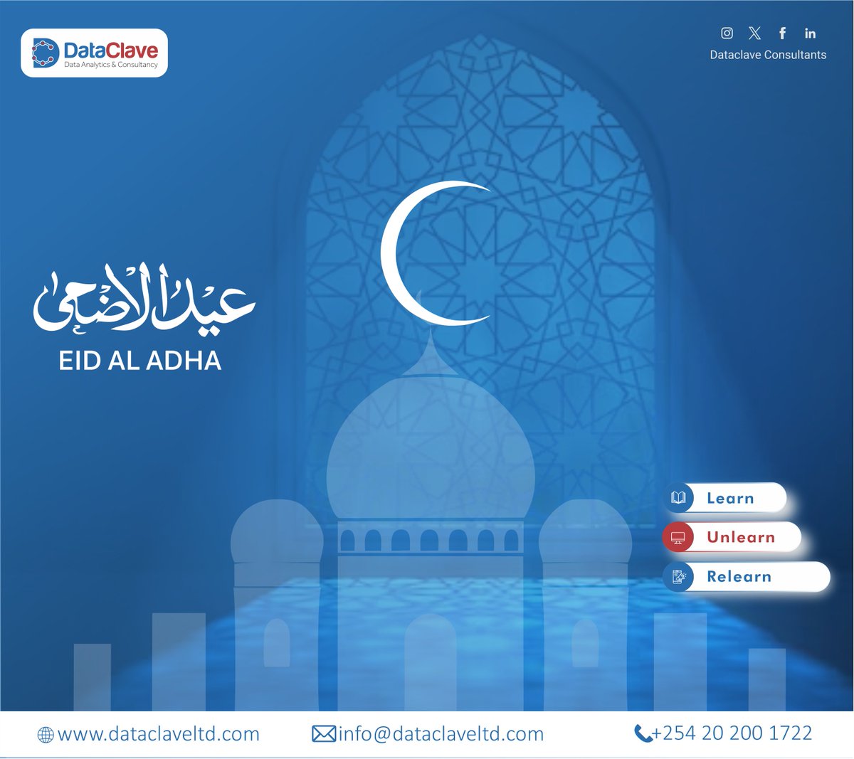 DataclaveC's tweet image. May you experience love, joy, and innumerable blessings this Eid.