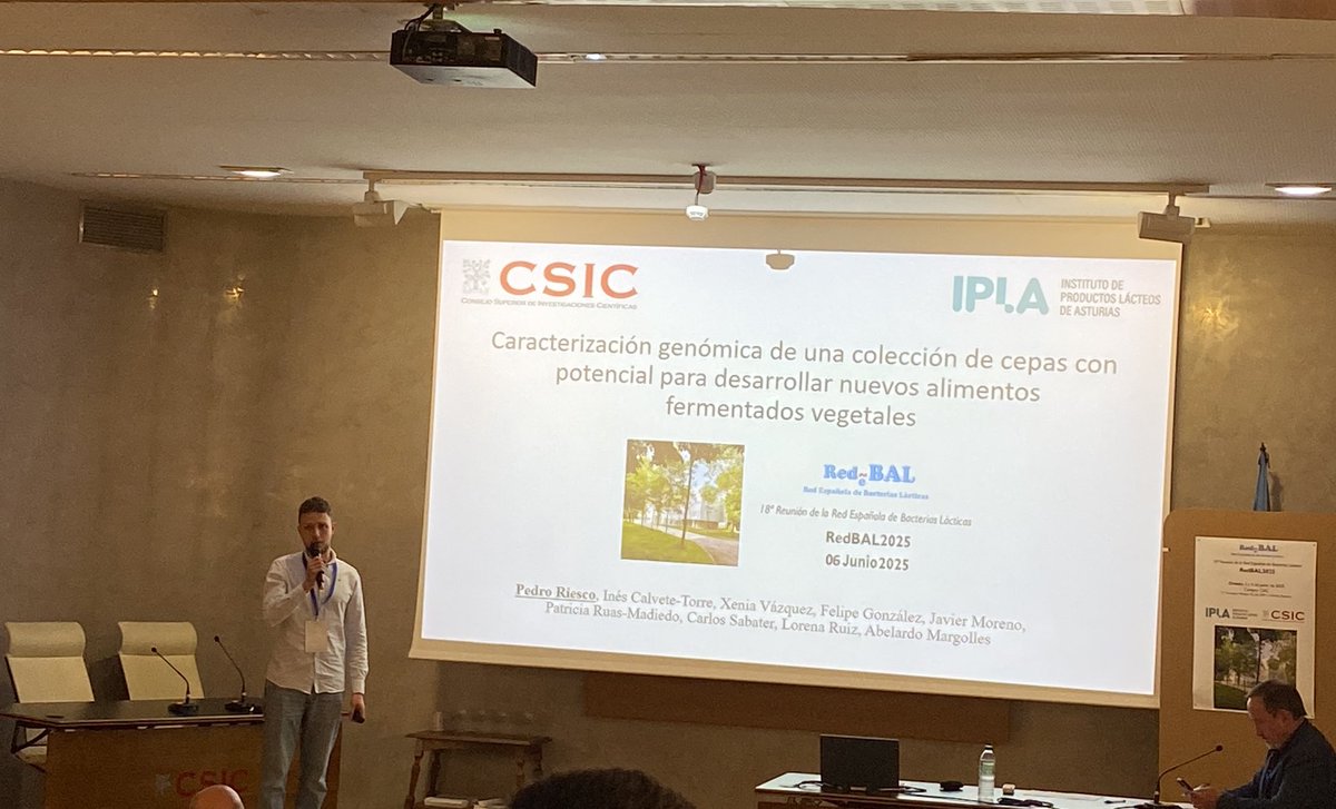 Caracterización genómica de una colección de cepas con potencial para desarrollar nuevos alimentos fermentados vegetales por Pedro Riesco del <a href="/iplacsic/">IPLA</a>