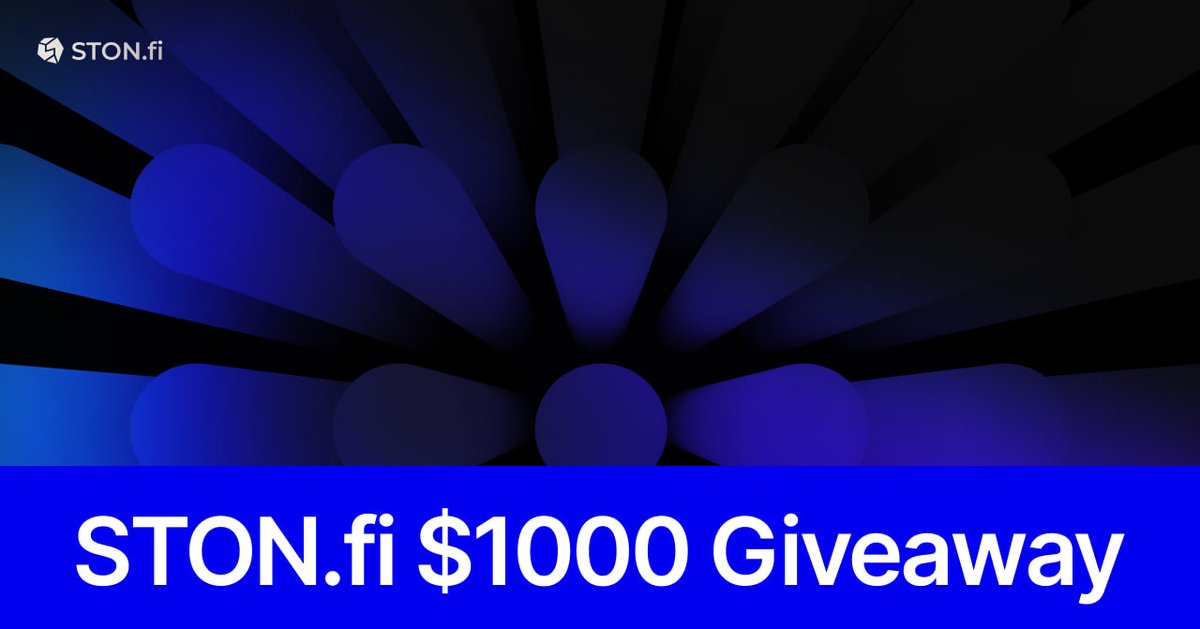 ston_fi's tweet image. 🎯 Simple Giveaway, Big Prize — 1000 USDT for Our Community!

Stonfiers! We&apos;ve just launched something special for our community — a straightforward challenge where one lucky winner takes home the entire 1000 USDT prize! 

The quest on @IntractQuests  is live and waiting for you!…