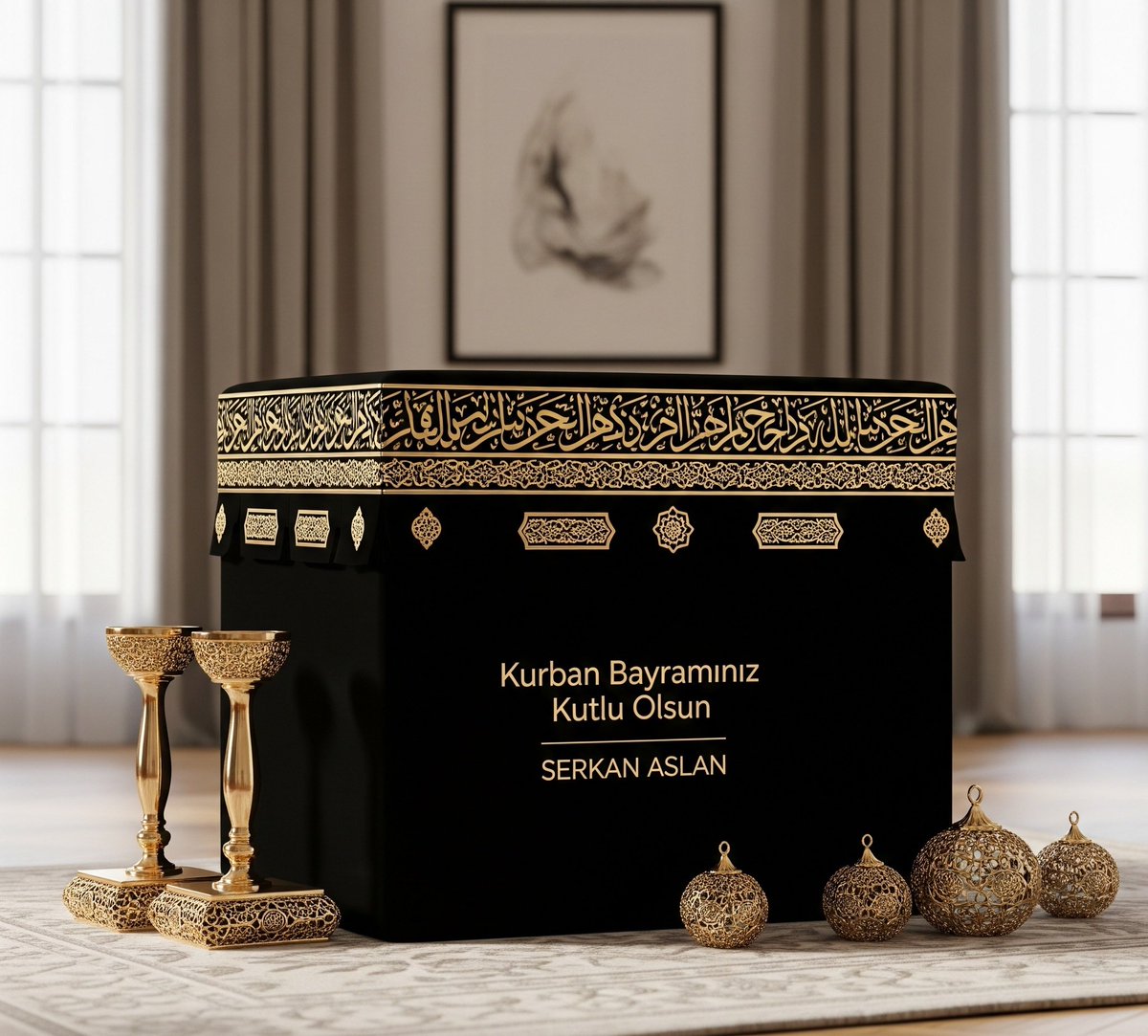 🎉 Kurban Bayramınız Kutlu Olsun 🌙
Sevdiklerinizle birlikte sağlıklı, huzurlu ve bereket dolu bir bayram geçirmeniz dileğiyle #KurbanBayramı