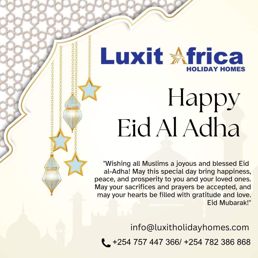 Wishing our Muslim brothers and sisters a joyful and blessed Eid al-Adha!
#HappyEid #EidMubarak #EidAlAdha #BlessedEid #TravelWithLuxit #StayWithLuxit