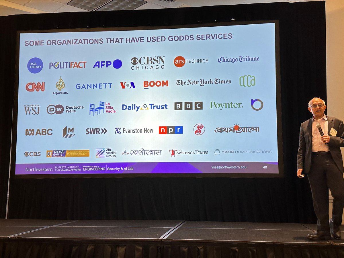 acmcodaspy's tweet image. Day 2 of #codaspy25 continued with a fantastic keynote by V.S. Subrahmanian on Covert Social Influence Operations. Pittsburgh is buzzing with data security and privacy!