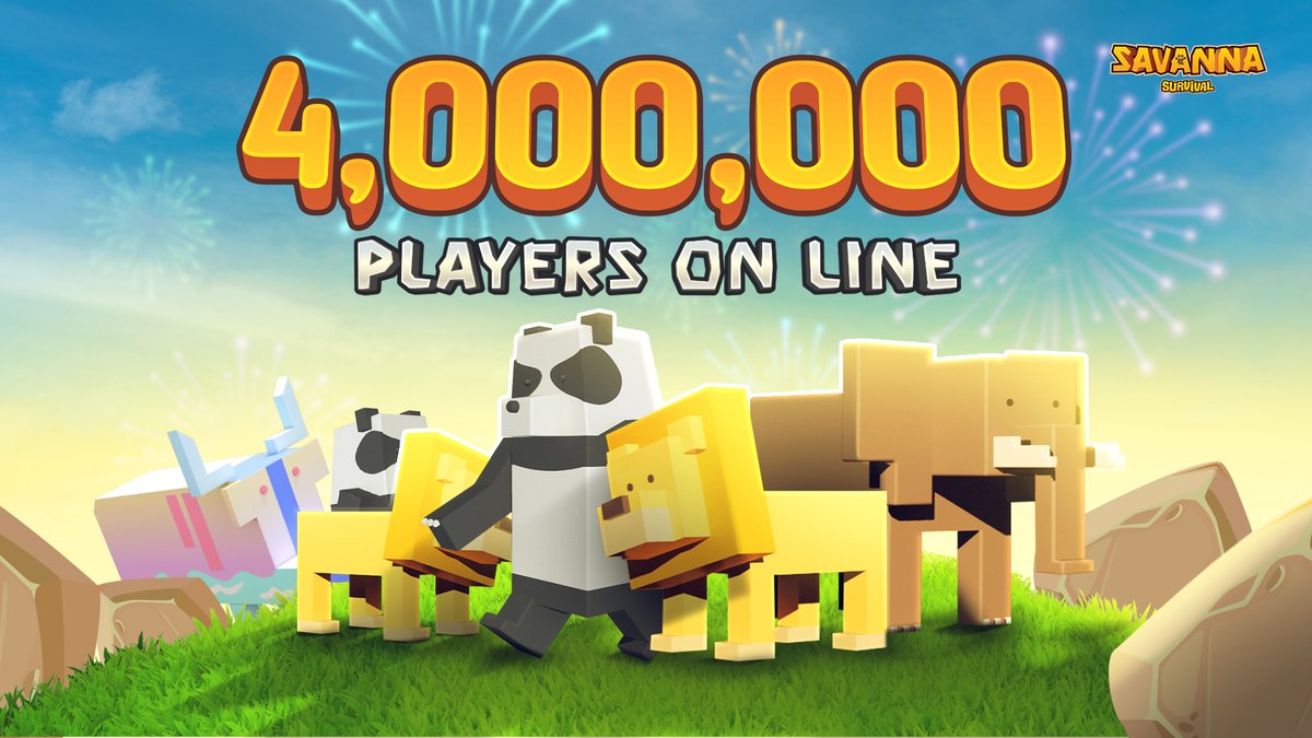 SavannaSurvival (@savannasurvival) on Twitter photo 🎉 #SavannaSurvival surpassed 4 million players on LINE's <a href="/dapp_portal/">Dapp Portal</a>! 🎉
A huge thank you to our incredible community for making this milestone possible! 🌍
✨ Take charge of your animal team and dive into the Web3 adventure. Here's to more milestones! 🚀
➡️ Join now: 🎉 #SavannaSurvival surpassed 4 million players on LINE's <a href="/dapp_portal/">Dapp Portal</a>! 🎉
A huge thank you to our incredible community for making this milestone possible! 🌍
✨ Take charge of your animal team and dive into the Web3 adventure. Here's to more milestones! 🚀
➡️ Join now: