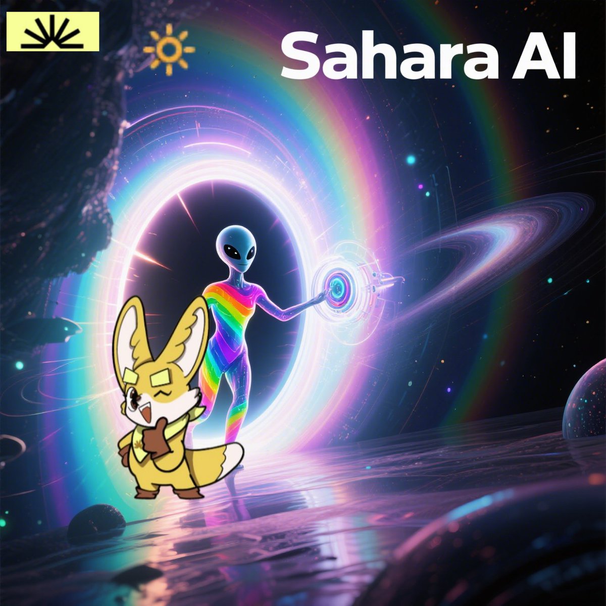 In the world of AI, collaboration is key. Sahara AI’s platform offers a collaborative workspace where teams can work together on AI projects in real - time. <a href="/saharaai/"></a> #AIforALL