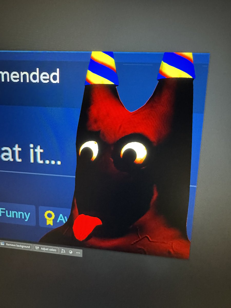 I got jump scared by my own thumbnail when going through the layers of the GoBB template