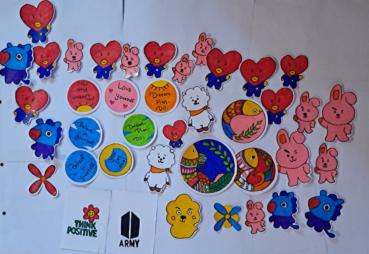 SiyaVictory's tweet image. My handmade sticker collection is finally here! 💕✨
BT21, mandalas &amp;amp; motivational quotes – all made with love 🎨💫

#HandmadeStickers #BTSARMY #BT21 #DesiArtist #SupportSmallBusiness
