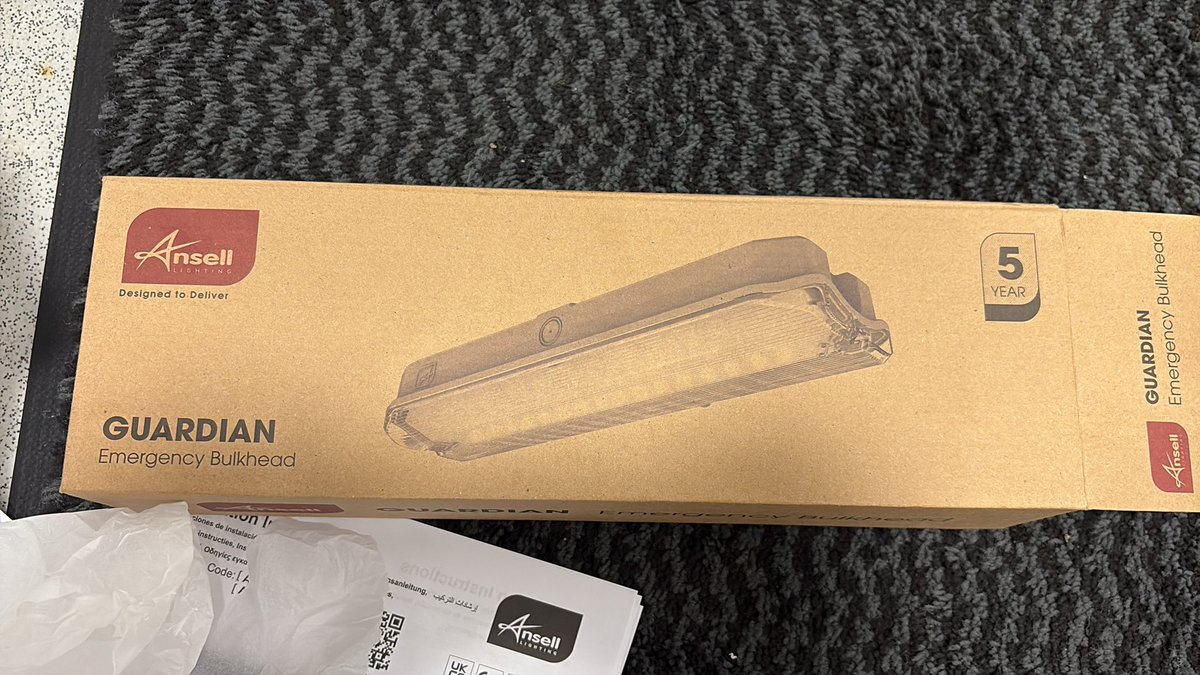 It’s Friday again !!!! 
More of the same really. Urgent call out to Haverhill for a flashing emergency light in a commercial building.  Excite LED didn’t manage to see it’s 1 year anniversary so in goes the Ansell #electrical #callput #commercial #haverhill #suffolk #friday