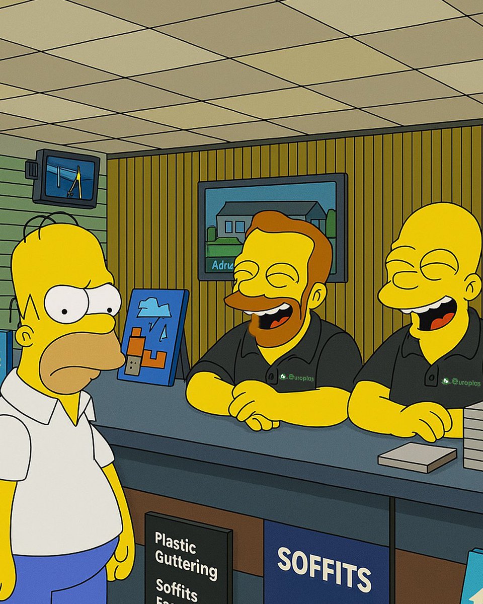 When Homer heard “Double Glazed Here,” he had one thing on his mind… 🍩

Sorry Homer, it’s windows – not donuts!
(Although now we’re thinking about it… Mmmmm... Donuts 👀)

😂 Just another day at Europlas – glazing done right, laughs guaranteed.

#DoubleGlazed #EuroplasMoments