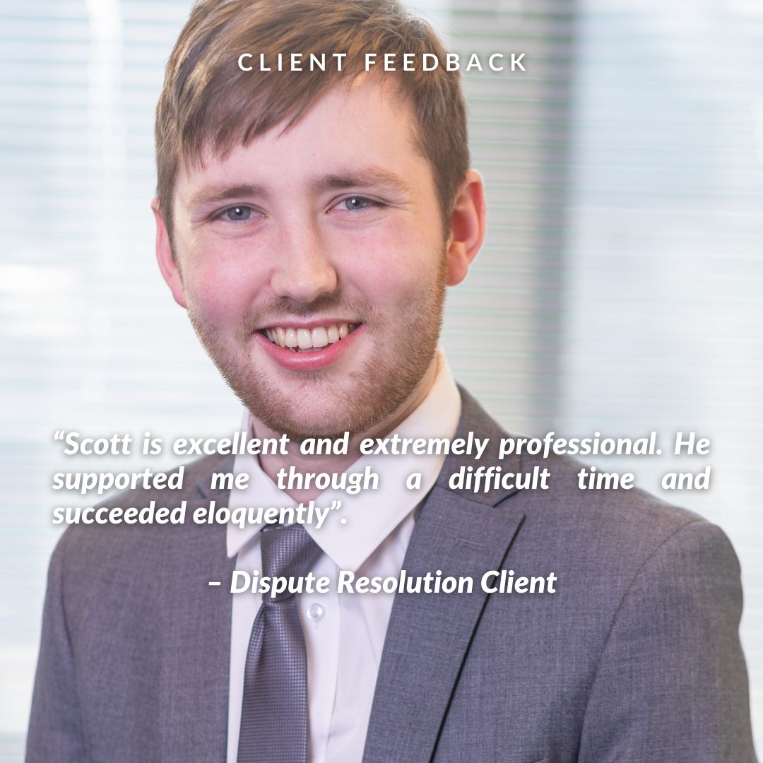 Great feedback for this week's #FeedbackFriday! Shoutout to Scott Salisbury from our Dispute Resolution Team for his outstanding and professional service, as always. Keep up the fantastic work, Scott!

#LitigationSolicitor #ProgressionSolicitors