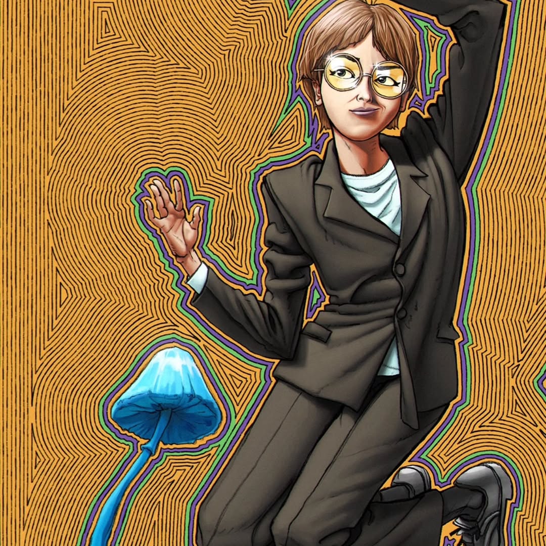 AdultSwimUK's tweet image. Jump in the line, rock your body in time

#FanArtFriday by instagram.com/danielmihov_ca/
Check out their page for more incredible #fanart

#commonsideeffects #adultswimeurope #mushroom