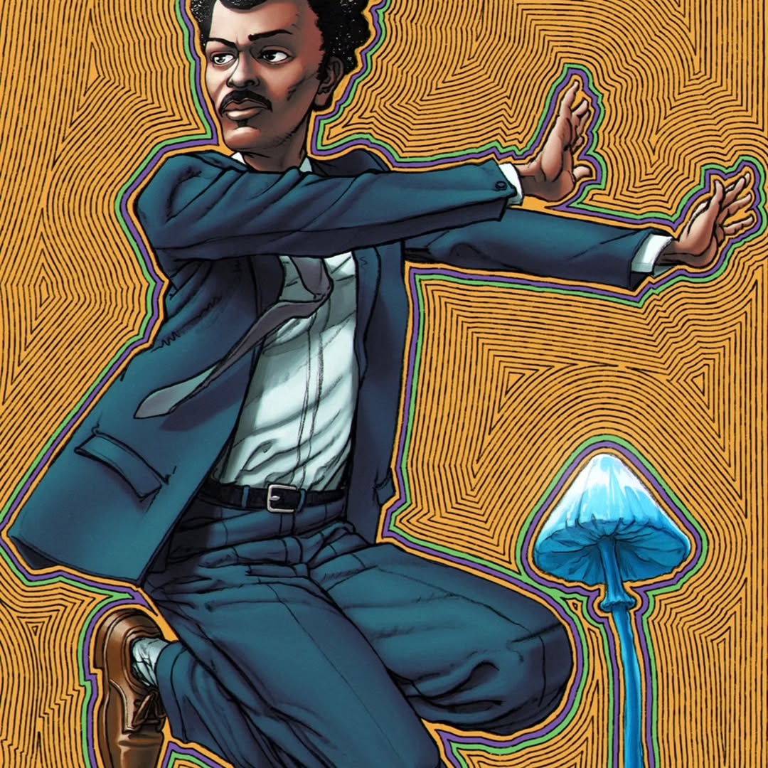 AdultSwimUK's tweet image. Jump in the line, rock your body in time

#FanArtFriday by instagram.com/danielmihov_ca/
Check out their page for more incredible #fanart

#commonsideeffects #adultswimeurope #mushroom