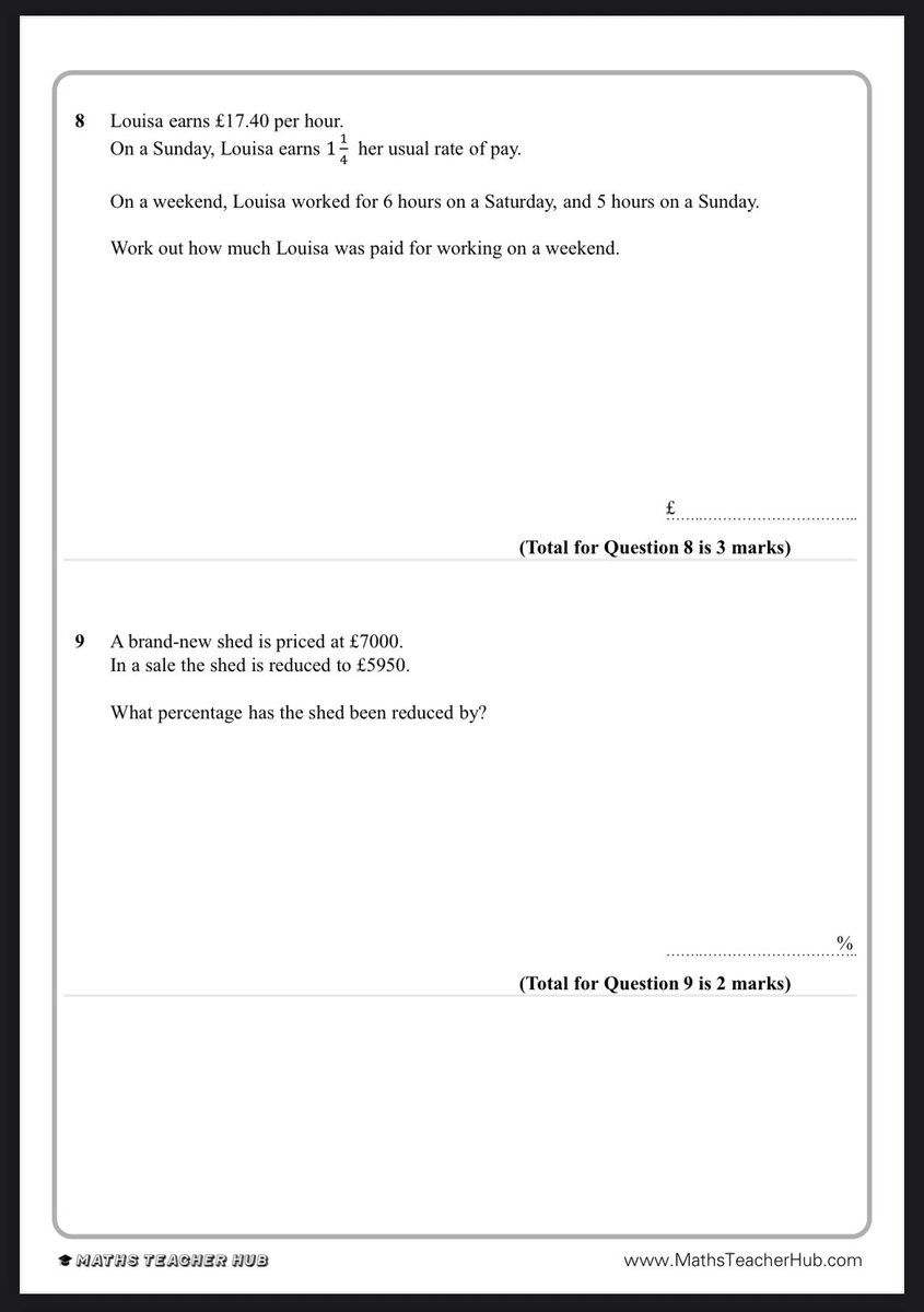 MathsTeacherHub's tweet image. 🚨3F Predicted Paper🚨
It’s been a busy few days, so I hope your students enjoy trying out this paper.
I have created brand new questions from the topics that haven’t yet appeared on paper 1 or 2.
#mathspaper3 #gcsemaths
mcusercontent.com/ddac034ed01a24…
