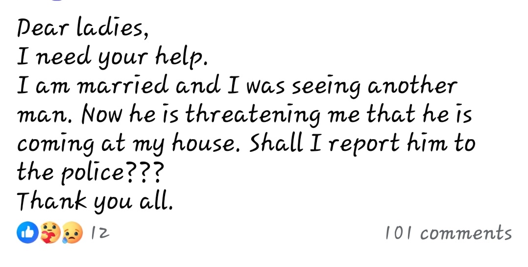 101 коментар како да скрие од маж и! 101!!! Не е заебанција...