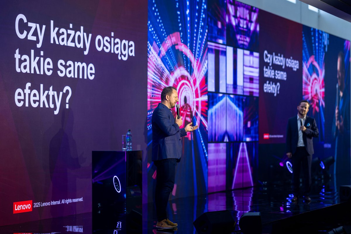 Lenovo Technology Trends 2025 was an incredible event to be part of, and I’m truly honored to have contributed with a live stage presentation! More information: linkedin.com/posts/marcinro…

#Lenovo #byteLAKE #AI