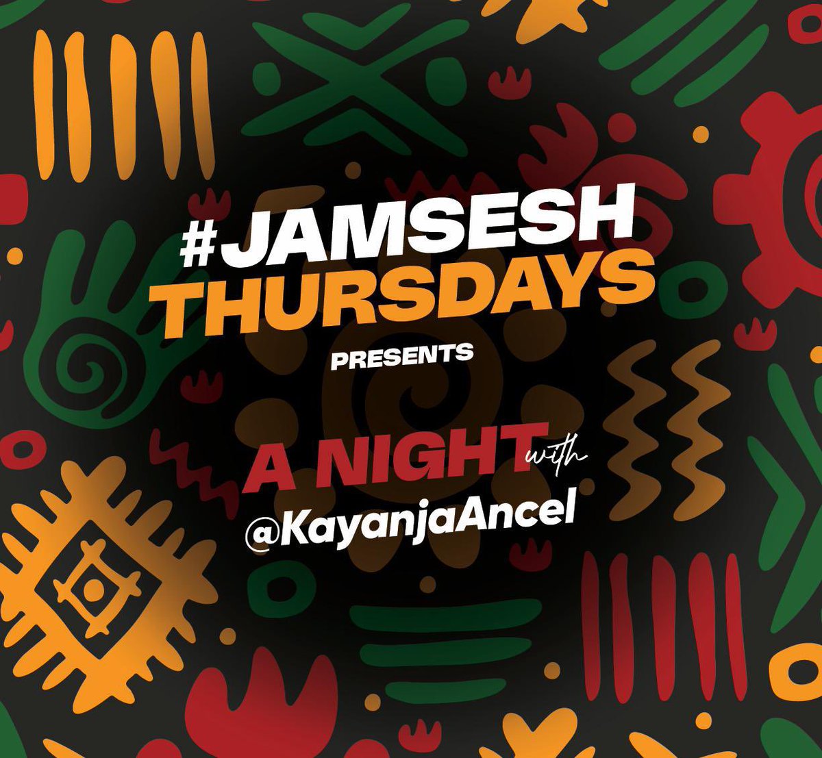 Last night, <a href="/KayanjaAncel/">Revenge 👺</a> whipped up a genre-blending masterpiece. A palette of rhythm, soul and surprise!

Now it lives on in a playlist built for crate-diggers and casuals alike!

Listen to it here;

open.spotify.com/playlist/67elX…

#JamSeshThursdays